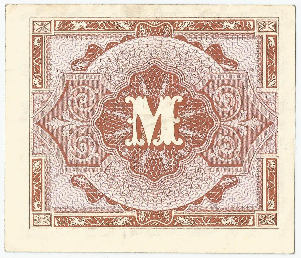 Niemcy, okupacja, EINE MARK 1944, 1 marka, st. 3